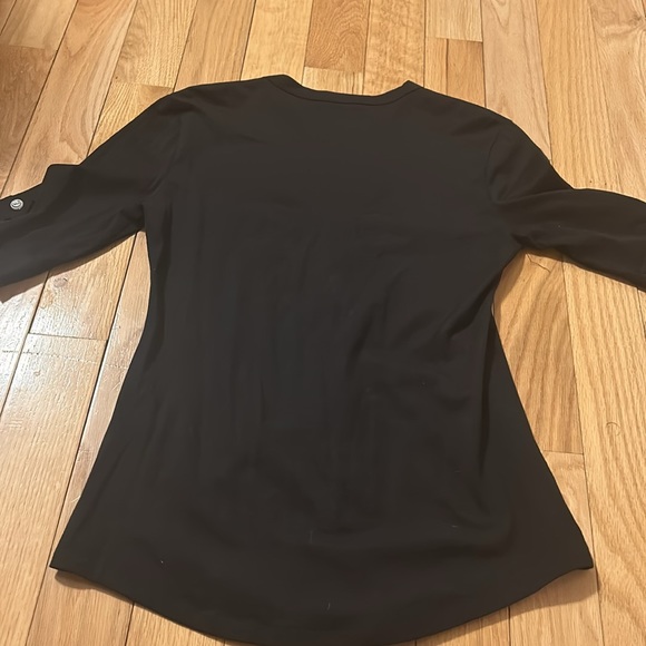 Balmain vneck short sleeve top - Picture 4 of 5